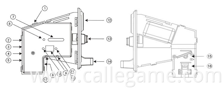 Mini Coin Acceptor